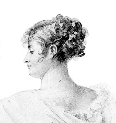 Juliette Récamier (1777-1849) (B) da François Gérard