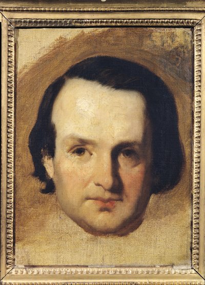 Studio per un ritratto di Victor Hugo (1802-85) c.1836 da François Joseph Heim