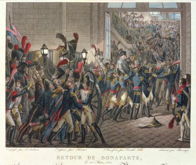Il ritorno di Napoleone I alle Tuileries, 20 marzo 1815 da François Joseph Heim
