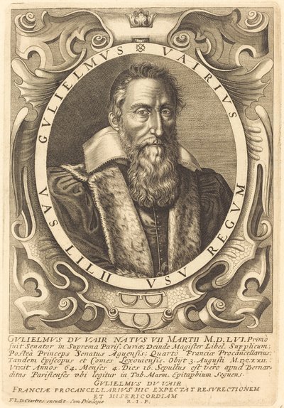 Guillaume du Vair da François Langlois