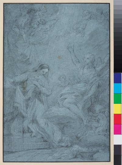 Annunciazione, c.1727 da François Lemoyne