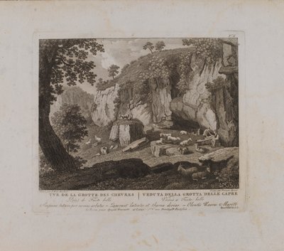 Uve (sic) della Grotte des Chevres (n. X) da François Morel