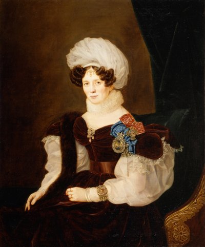 Ritratto della Principessa Tatyana Vasilyevna Golitsyna 1783-1841 da François Nicolas Riss