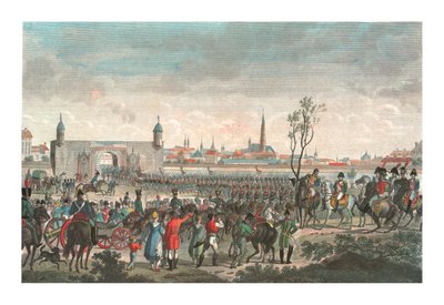 Ingresso dei francesi a Vienna, 14 novembre 1805, c1850 da François Pigeot