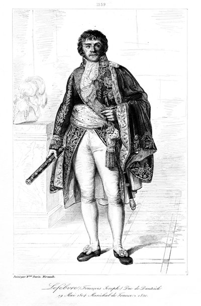 François Joseph Lefebvre, duca di Danzica da François Pigeot