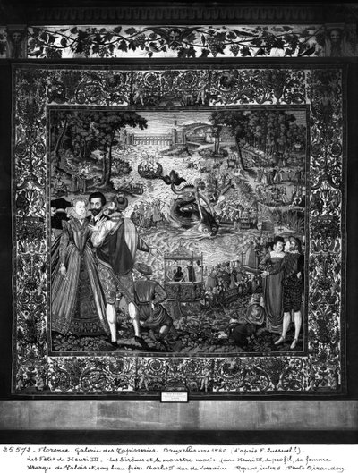 Feste di Enrico III (1553-1610) Officina di Bruxelles, c.1580 da François Quesnel