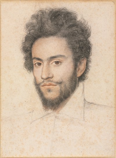 Giovane uomo con barba, XVII secolo da François Quesnel