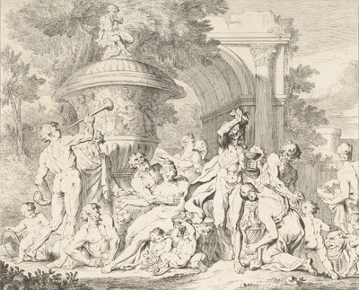 Baccanale, ca. 1710-40 da François Roëttiers