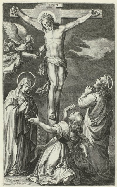 Cristo sulla croce (serie Vita di Cristo) da François Stuerhelt (possibly)