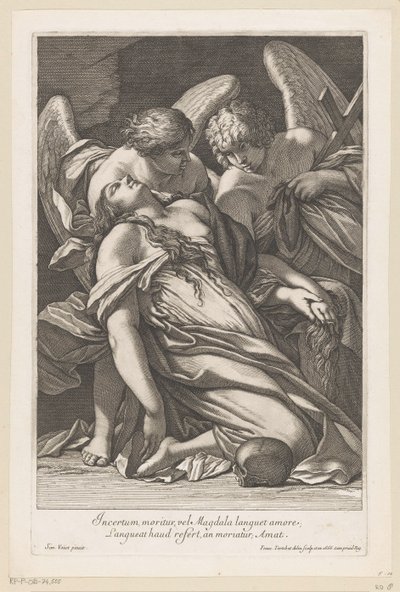 Morte di Maddalena da François Tortebat
