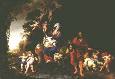 La Fuga in Egitto da François Verwilt