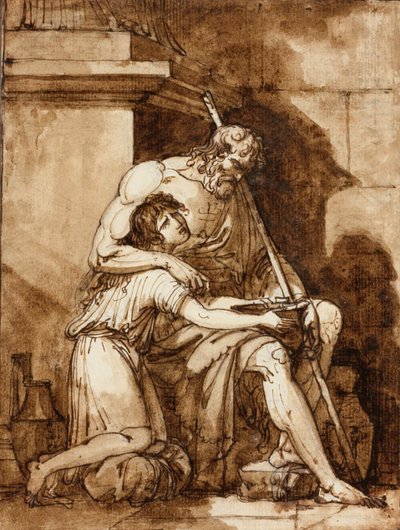 Belisario, fine XVIII-inizio XIX secolo da François Xavier Pascal Fabre