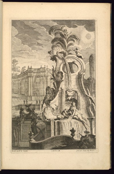 Progetto per una fontana con Venere da François de Cuvilliés the Elder