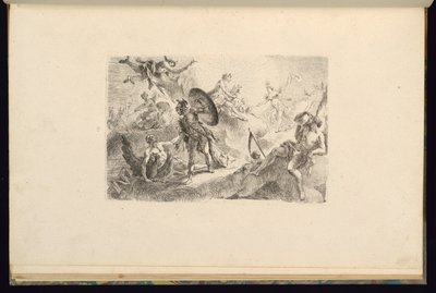 Disegno con Apollo da François de Cuvilliés the younger
