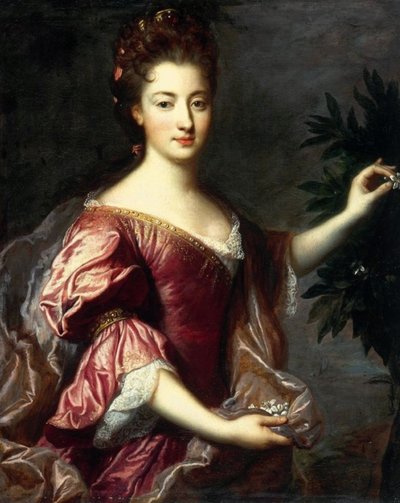François de Troy - Maria Anna di Borbone, principessa di Conti da Francois de Troy