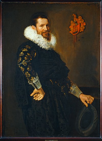 Paulus van Beresteyn, homme de loi à Haarlem. 1619 - Paulus van Beresteyn, avvocato ad Harlem. 1619 ... da Frans (School of) Hals