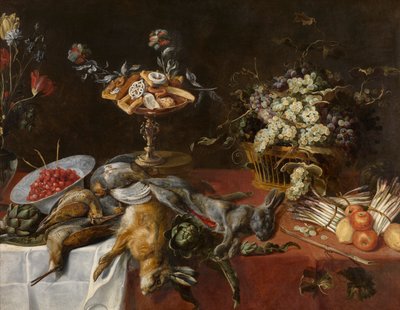 Natura morta da Frans (attr. to) Snyders or Snijders