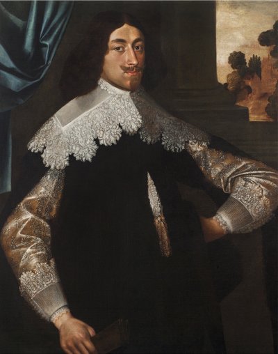 Ritratto di Eugène de Berghes, Conte di Grimbergen, 1641 da Frans Denys