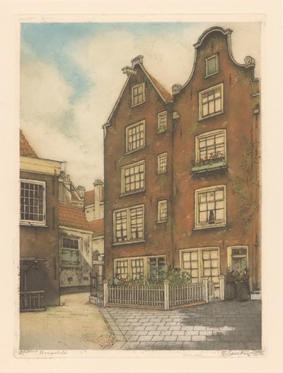 Bagijnhofje da Frans Everbag (signed by artist)