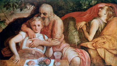Lot e le sue Figlie da Frans Floris