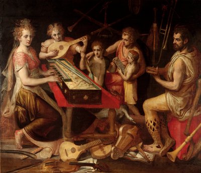 Caratteri musicali vetus da Frans Floris