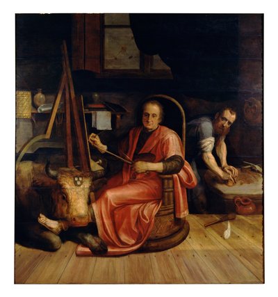 San Luca dipinge la Madonna da Frans Floris