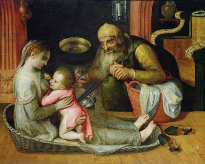 La Sacra Famiglia da Frans Floris