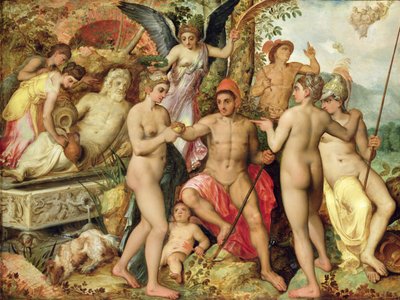 Il Giudizio di Paride, 1548 da Frans Floris