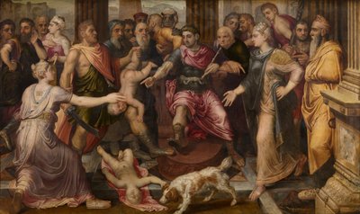 Il giudizio di Salomone da Frans Floris the Elder