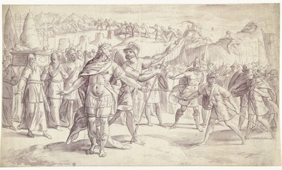Il popolo di Israele attraversa il fiume da Frans Francken (I)