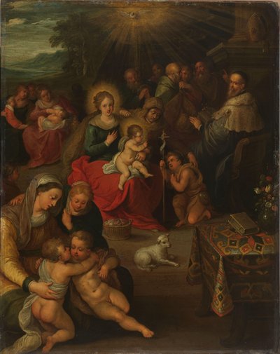 La Santa Parentela da Frans Francken (II)
