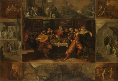 La Parabola del Figliol Prodigo da Frans Francken (II)