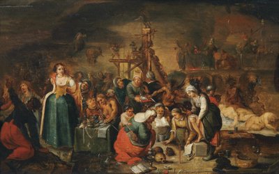 La Cucina delle Streghe, Inizio XVII sec. da Frans Francken the Younger