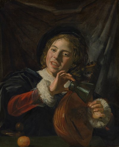 Ragazzo con un liuto da Frans Hals