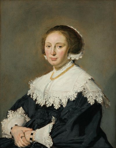 Tedesco: Bildnis einer Frau Ritratto di donna da Frans Hals