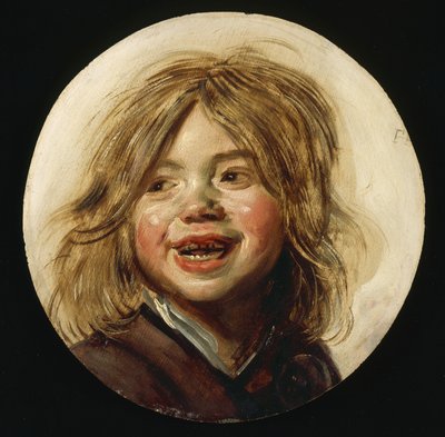 Bambino che ride, c.1620-5 da Frans Hals