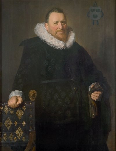 Ritratto di Nicholaes Woutersz. van der Meer (1574-1637) da Frans Hals