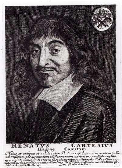 Ritratto di René Descartes da Frans Hals