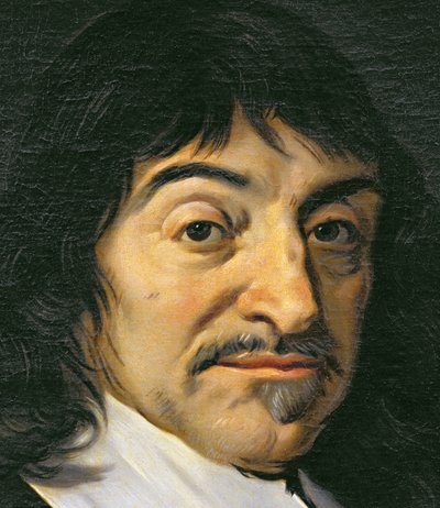Ritratto di René Descartes (1596-1650) c.1649 (dettaglio) da Frans Hals