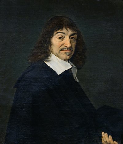 Ritratto di René Descartes, c.1649 da Frans Hals
