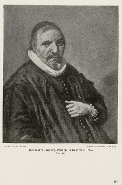 Ritratto di Teodoro Wikenburg da Frans Hals
