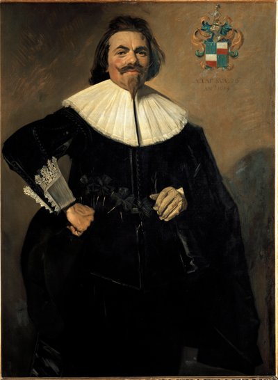 Ritratto di Tieleman Roosterman, mercante olandese da Frans Hals