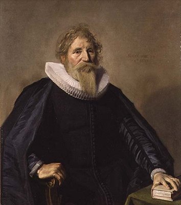 Ritratto di un uomo con la barba da Frans Hals