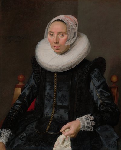 Ritratto di una signora, 1627 da Frans Hals