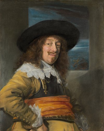 Ritratto di un membro della Guardia Civica di Haarlem da Frans Hals
