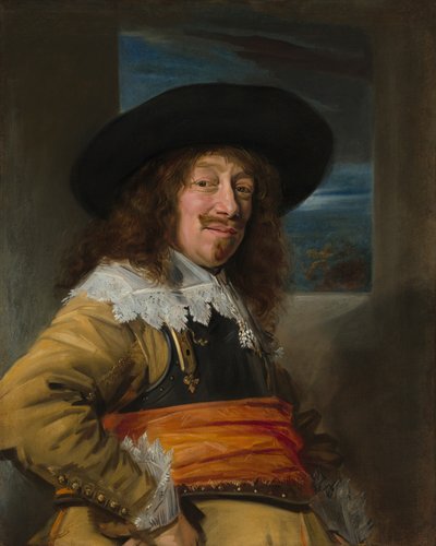 Ritratto di un membro della Guardia Civica di Haarlem, c. 1636-1638 da Frans Hals