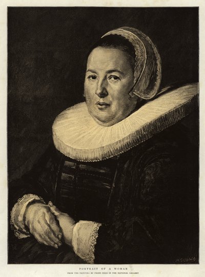 Ritratto di una donna da Frans Hals