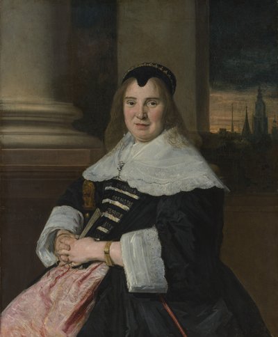 Ritratto di una donna, rielaborato probabilmente nel XVIII secolo da Frans Hals