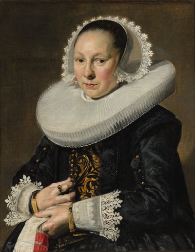 Ritratto di una donna, probabilmente Aeltje Dircksdr. Pater, 1638 da Frans Hals
