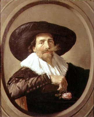 Ritratto di un uomo, possibilmente Pieter Tjark da Frans Hals